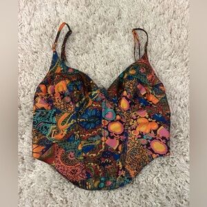 SOLD Urban Outfitters Cropped Corset Tank